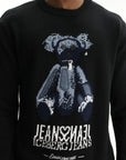 Iceberg Jeans Sweater Teddy Pirnt Black