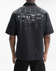 Givenchy Shirt Ss Collar Black