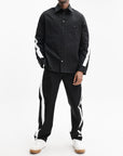 Givenchy Trackpant White Stripped Leg Black/White
