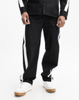 Givenchy Trackpant White Stripped Leg Black/White