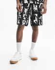 Givenchy Short Graphic All Over Print Black/White