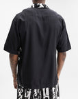 Givenchy Shirt Ss Graphic All Over Print Black/White