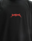 Vetements T-Shirt Metal Logo Regular Black