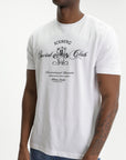 Iceberg T-Shirt Social Club Print White