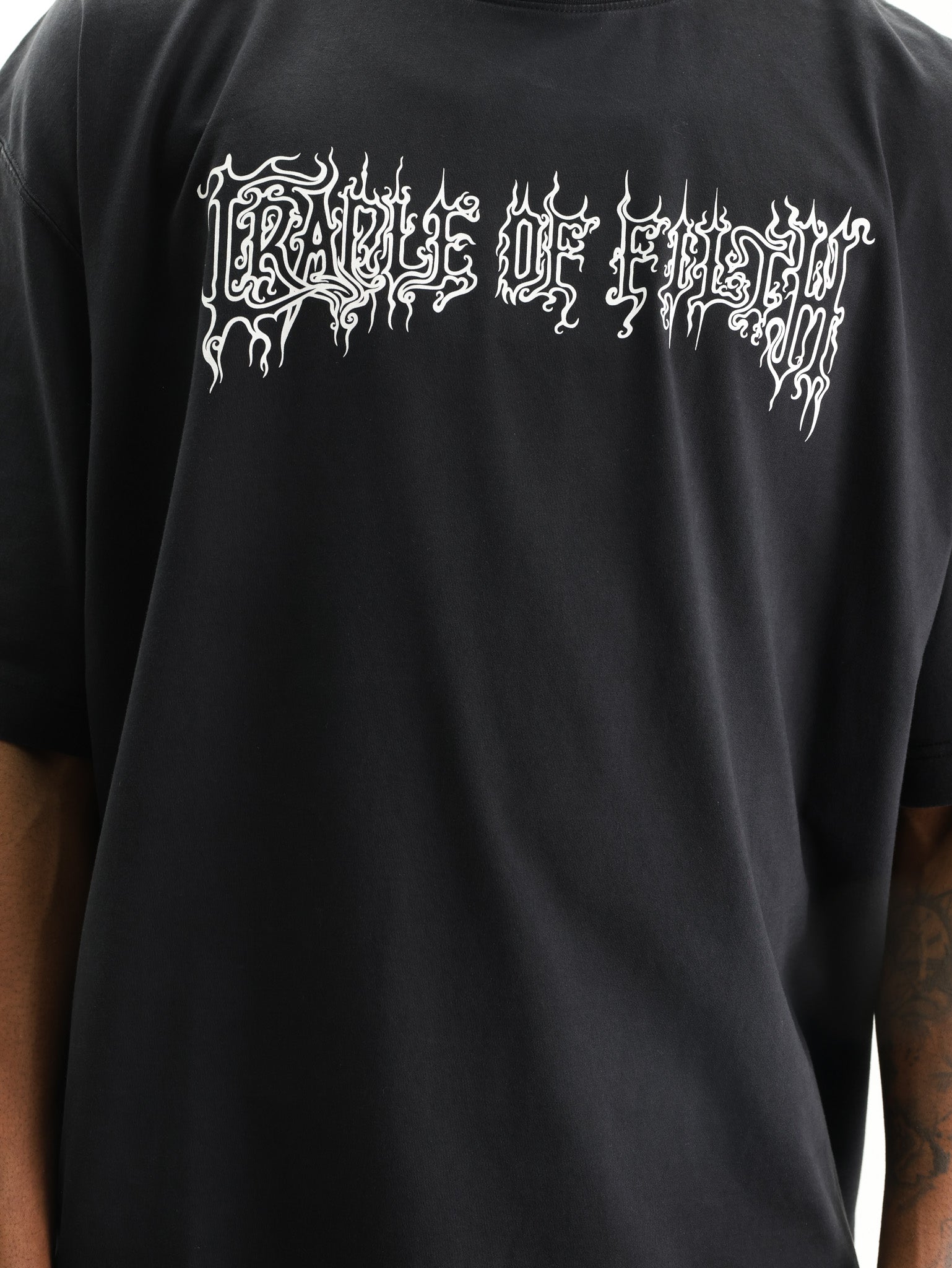 Vetements T-Shirt Cof Logo Regular Black - AL Capone Premium