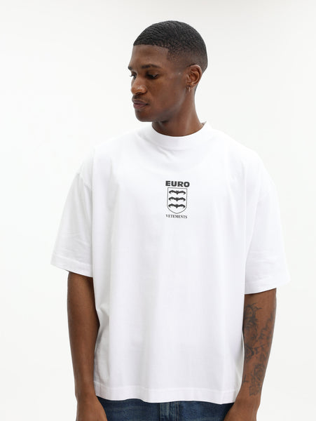 Vetements T-Shirt Bats Logo Regular White - AL Capone Premium