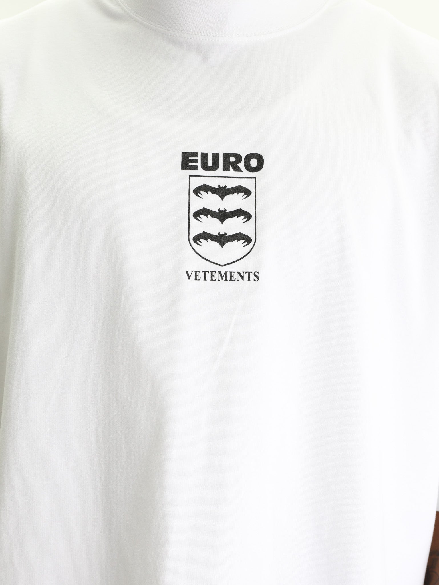 Vetements T-Shirt Bats Logo Regular White - AL Capone Premium