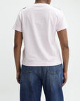 Givenchy T-Shirt Black Logo Emroidery Pink