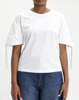 Givenchy T-Shirt Ruffled Ss White