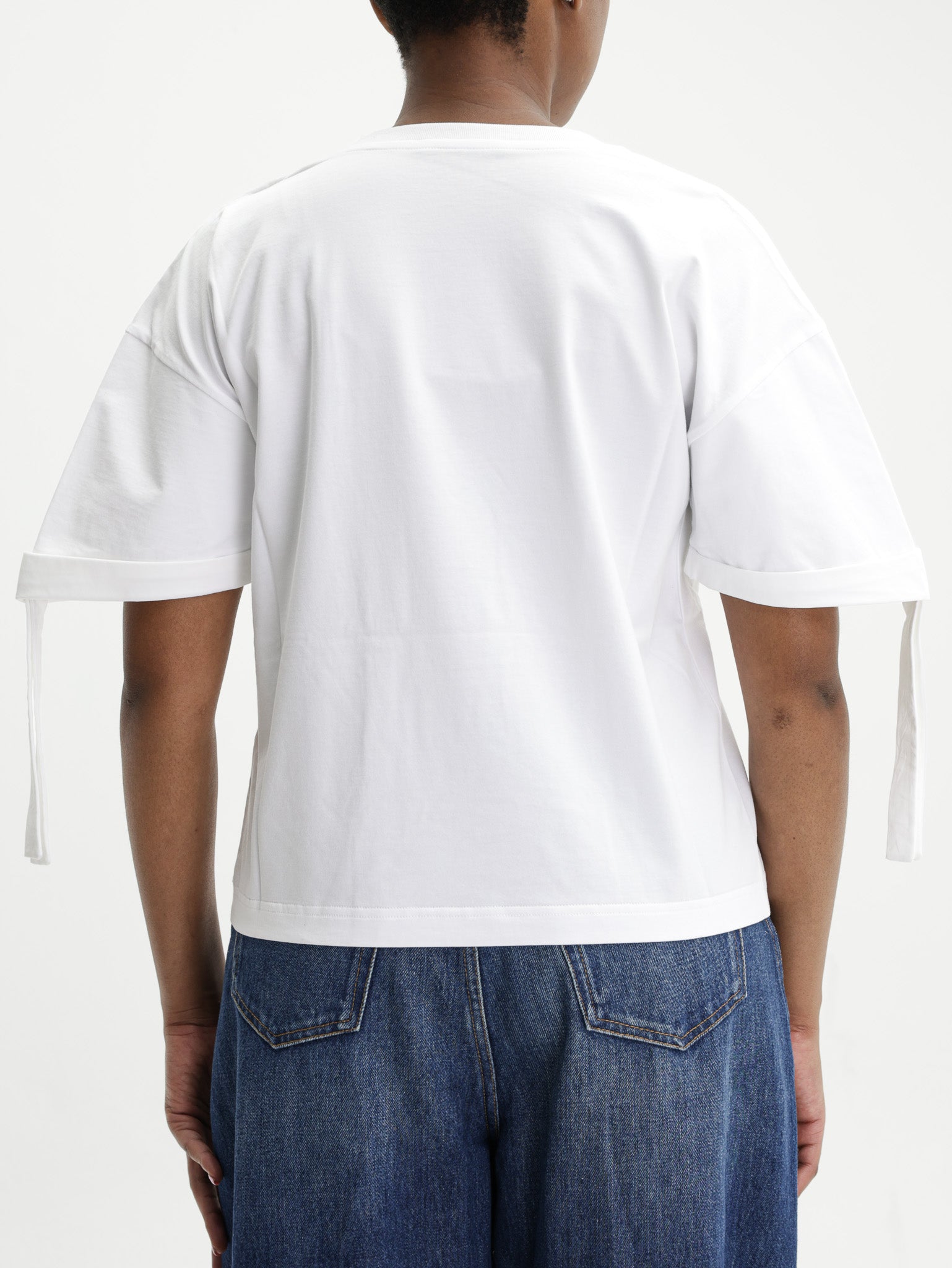 Givenchy T-Shirt Ruffled Ss White