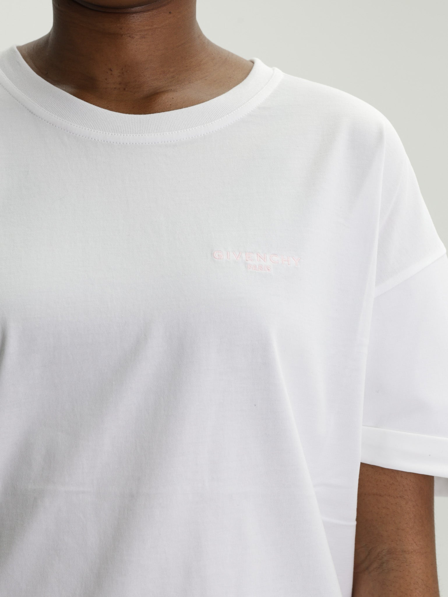 Givenchy T-Shirt Ruffled Ss White