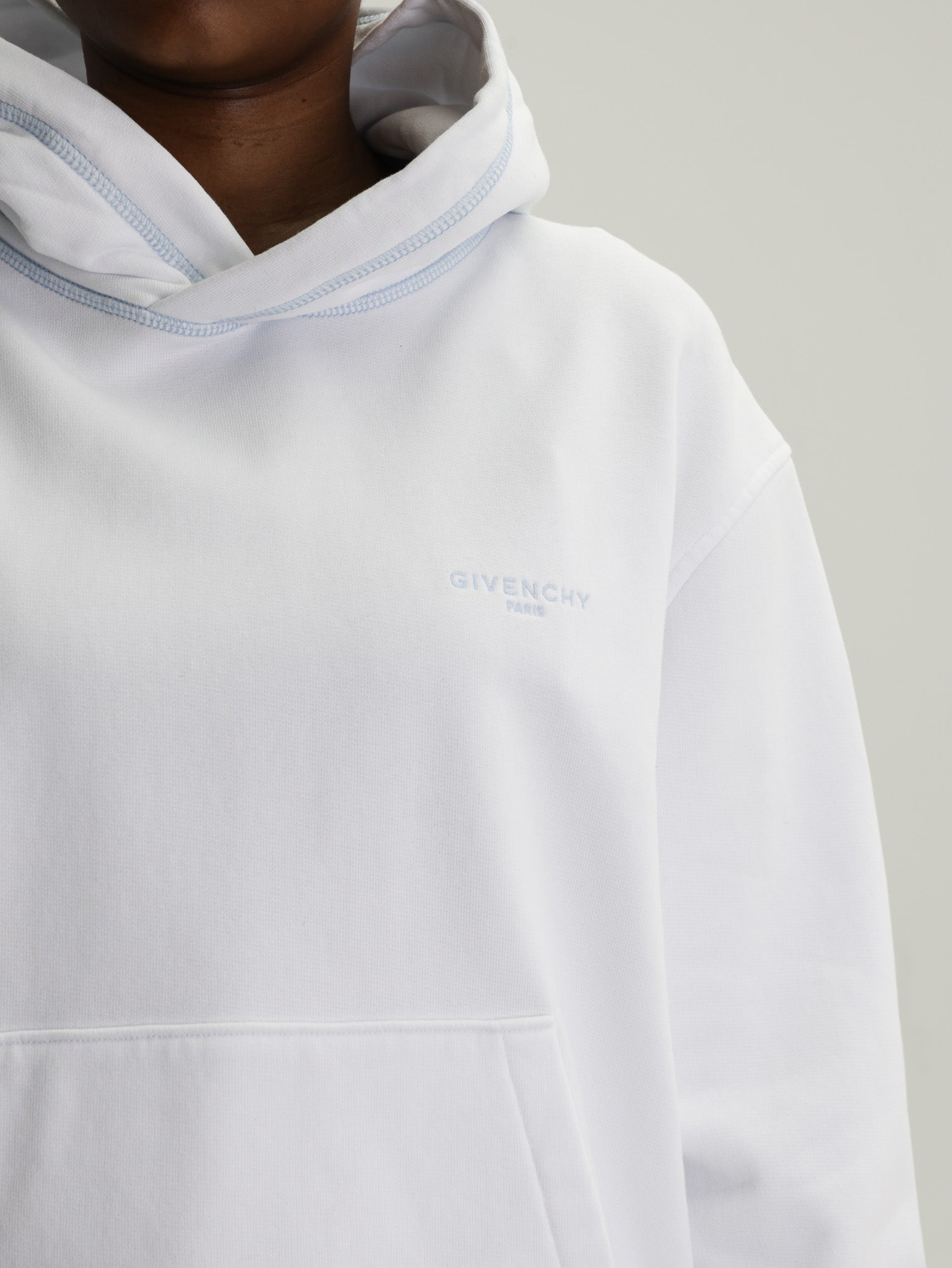 Givenchy Hoody Small Logo White