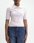 Givenchy Golfer Ss Collar Pink