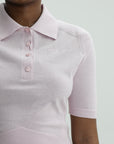 Givenchy Golfer Ss Collar Pink