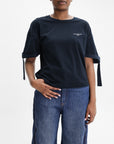 Givenchy T-Shirt Ruffled Ss Navy