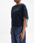 Givenchy T-Shirt Ruffled Ss Navy