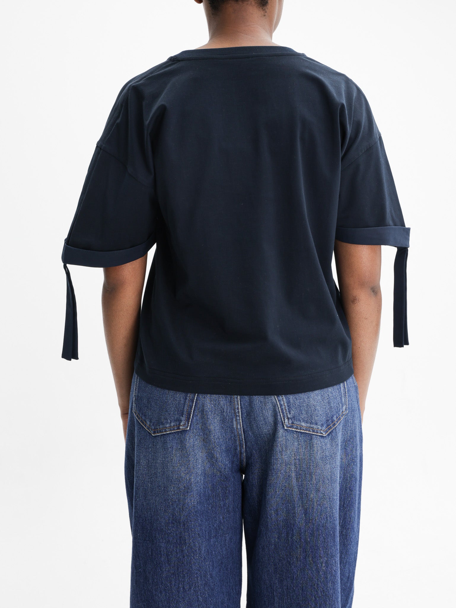 Givenchy T-Shirt Ruffled Ss Navy