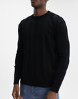 Iceberg Sweater All Over Print Crew Black