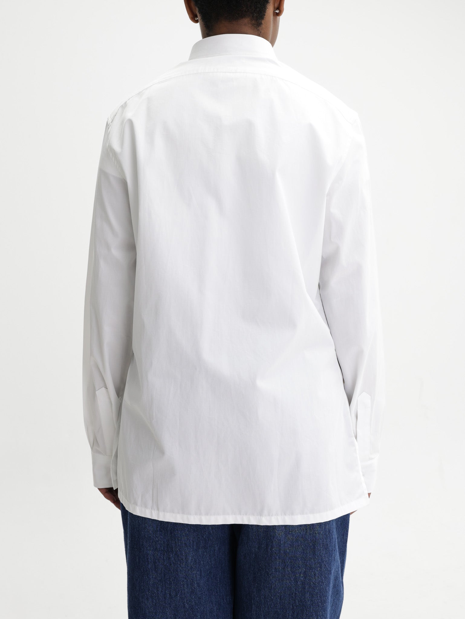 Givenchy Shirt Ls Flower Logo White