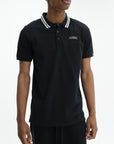 Iceberg Golfer Collar Zip Black