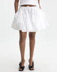 Givenchy Mini Skirt Short Ruffled  White