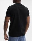 Iceberg T-Shirt Black Logo Print Crew Black
