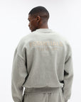 Essentials Classic Fit Fleece Crewneck Concrete Heather