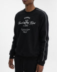 Iceberg Sweater Social Club Print Black
