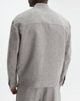 Iceberg Jacket Zip High Neck  Sand