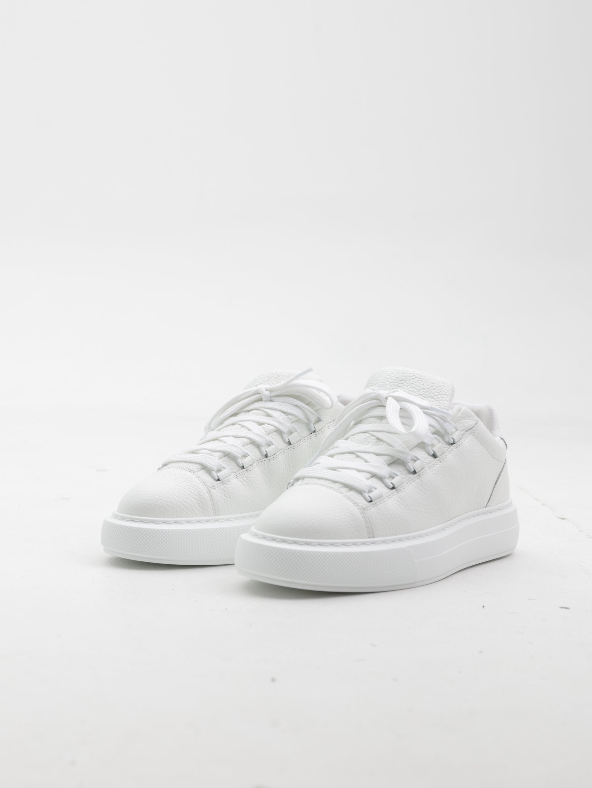 Cleens Sneakers C32 Full Textured White