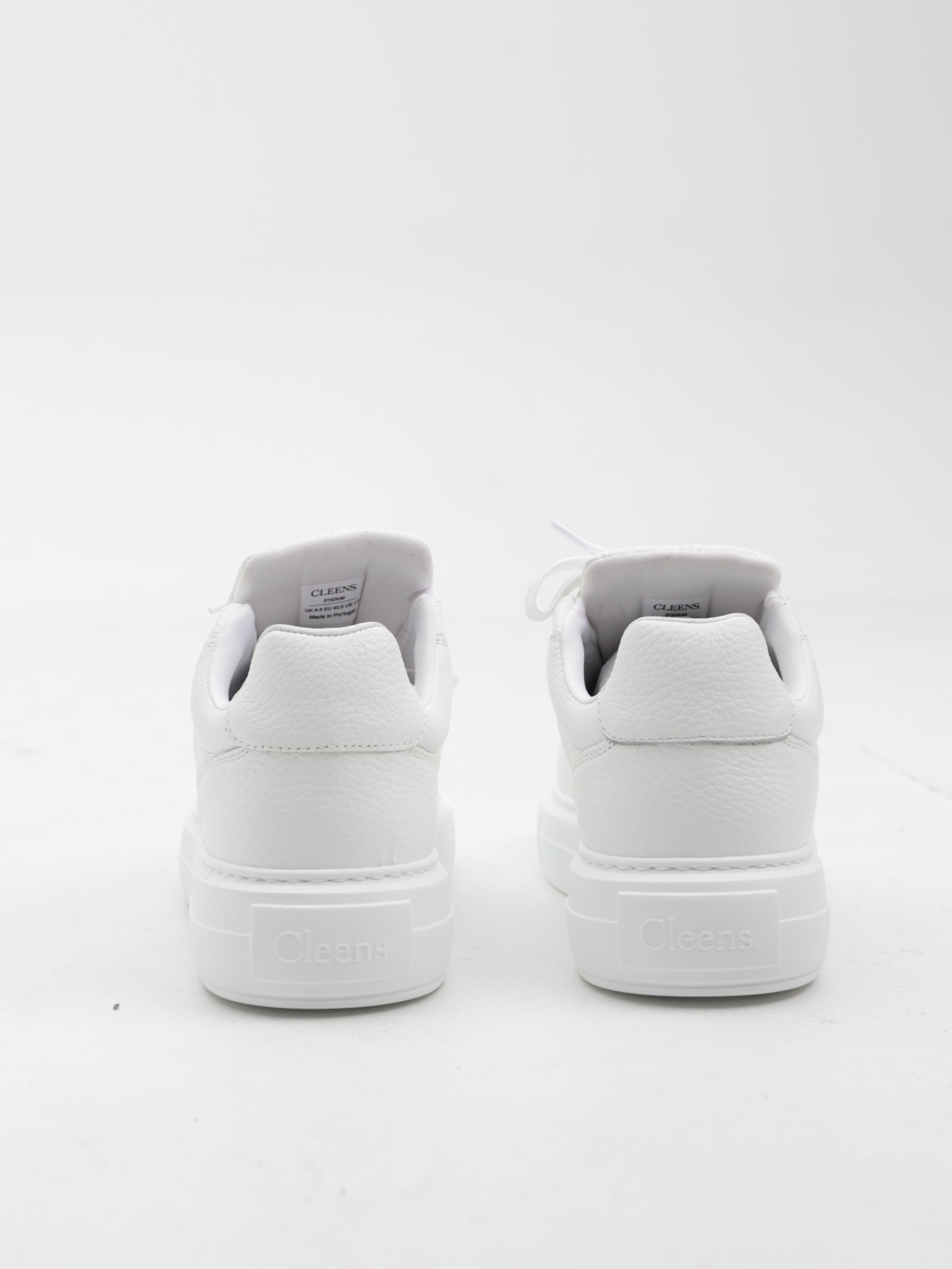 Cleens Sneakers C32 Full Textured White