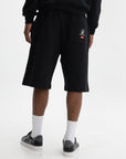 Iceberg Jeans Shorts Sweats Drawstring Black
