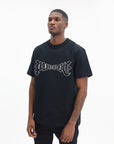 Purple T-Shirt Logo Black