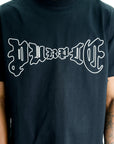Purple T-Shirt Logo Black
