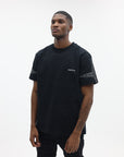 Purple T-Shirt Logo Black