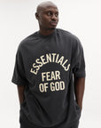 Fear Of God T-Shirt Campus 90'S Short Sleeve Black