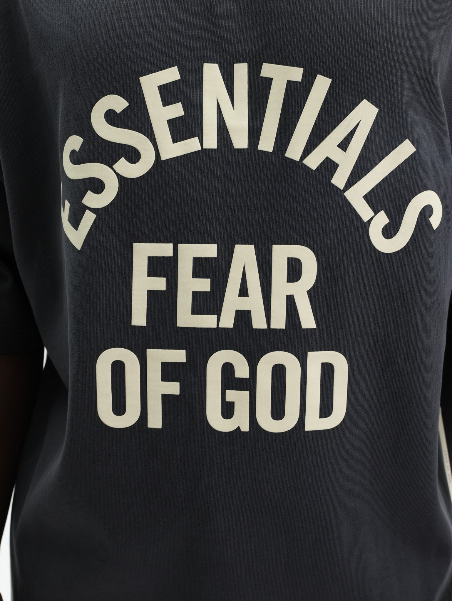 Fear Of God T-Shirt Campus 90'S Short Sleeve Black - AL Capone Premium