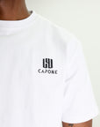Capone T-Shirt Top Logo White