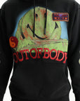 Market Hoodie Smiley Out Of Body Black