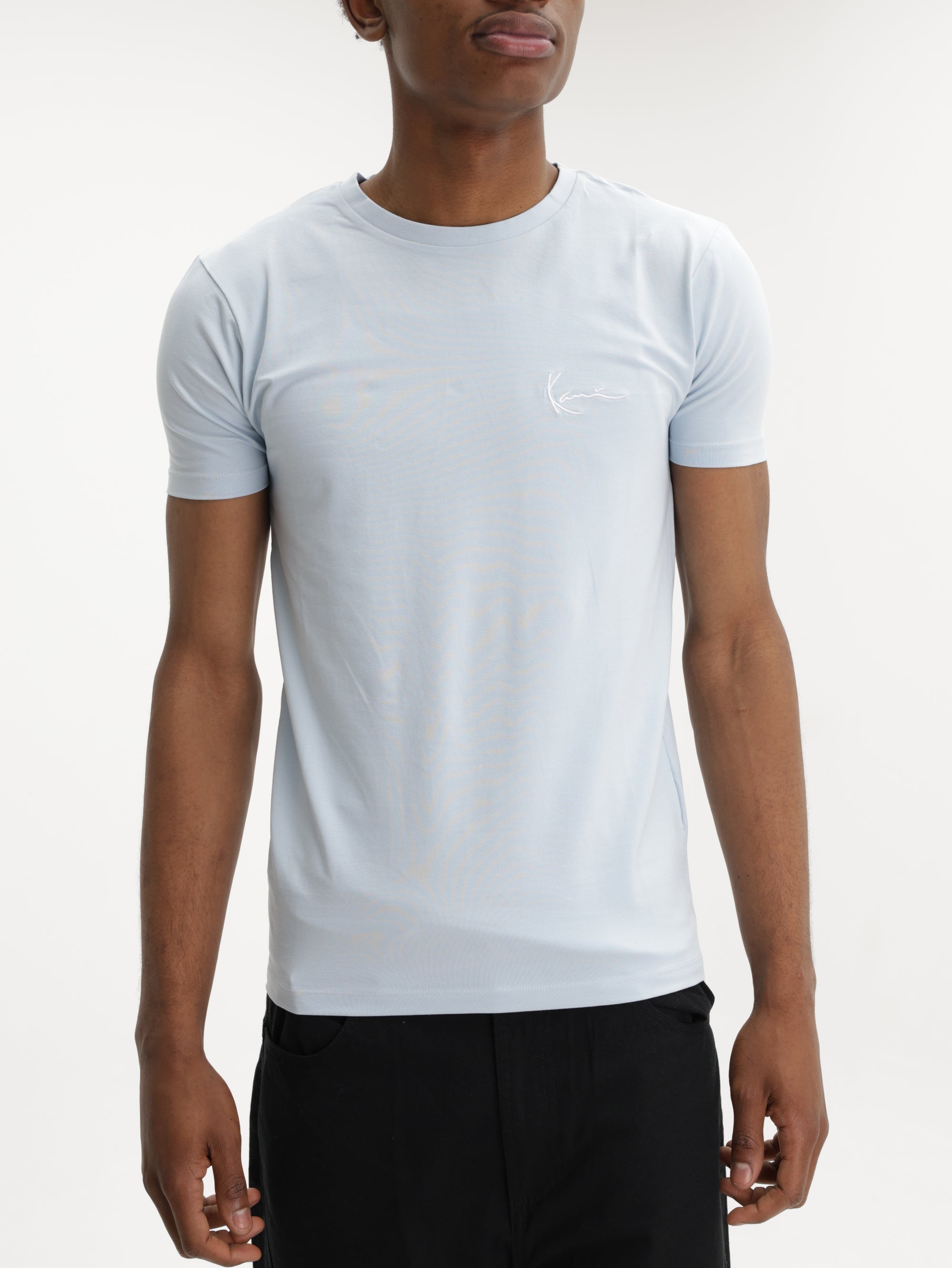Karl Kani T-Shirt Small Signature Light Blue