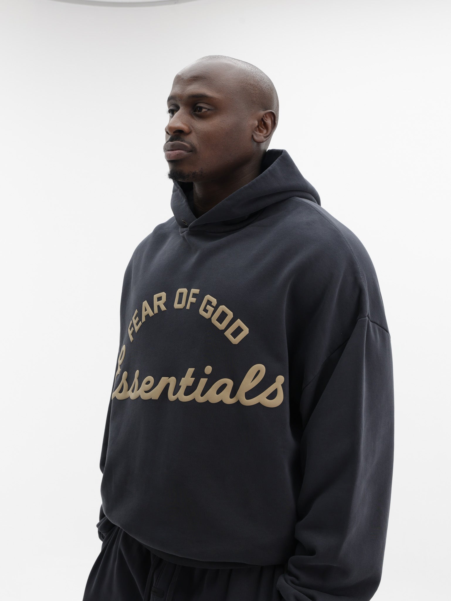 Fear Of God Sweater Training 90'S Hoodie Dark Grey