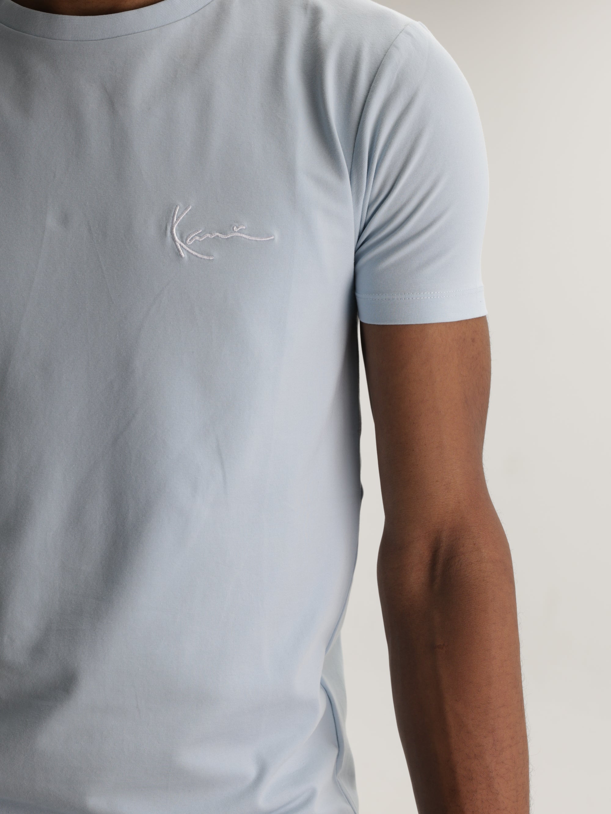 Karl Kani T-Shirt Small Signature Light Blue