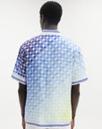 Casablanca Shirt Tennis Tile Cuban Collar Multi Colour