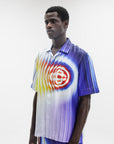 Casablanca Shirt Ss Cuban Collar Shockwave Multi Colour