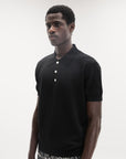 Casablanca Golfer Pointelle Monogram Black