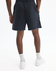 Purple Shorts Fleece Black