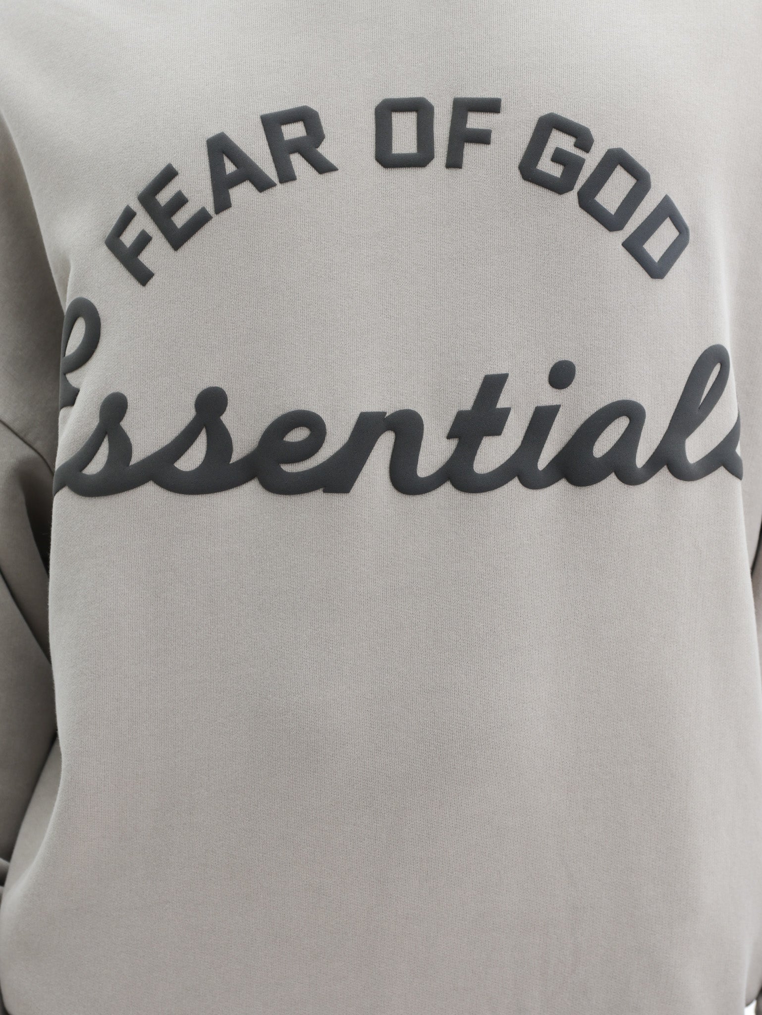 Fear Of God Sweater Training 90'S Hoodie Light Grey