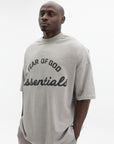Fear Of God T-Shirt Training 90'S  Short Sleeve Light Grey