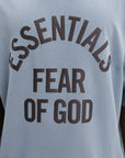 Fear Of God T-Shirt Campus 90'S  Short Sleeve Grey