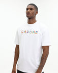 Capone T-Shirt Logo White-Multi